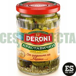 PEPINILLOS PICANTES DERONI 560gr PEPINILLOS PICANTES DERONI 560gr