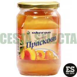 COMPOTA DE MELOCOTON OBERON 680g COMPOTA DE MELOCOTON OBERON 680g