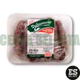 SALCHICHA DE TERNERA PARILLA DOBROTITSA 0.300kg SALCHICHA DE TERNERA PARILLA DOBROTITSA 0.300kg